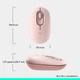 Мышка Logitech POP Mouse With Emoji Bluetooth Rose (910-007413) - изображение 8