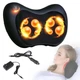 Универсальный роликовый массажер для спины и шеи Massage Pillow с питанием от 12V или 220V - изображение 8