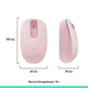 Мышка Logitech M196 Bluetooth Rose (910-007461) - изображение 7
