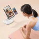 Підставка для планшета та смартфона Baseus B10451501211-00 Seashell Series Dual Support White - зображення 8