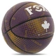 Мяч баскетбольный FoxBall Colorful Indoor/Outdoor 8708 размер 7 Purple-Brown - изображение 3