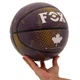 Мяч баскетбольный FoxBall Colorful Indoor/Outdoor 8708 размер 7 Purple-Brown - изображение 5