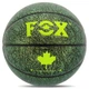 Мяч баскетбольный №7 75-78 см 567-650 г PU FOX цвет зеленый BA-8712 - изображение 1