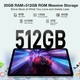 Планшет 11" 2.5K Doogee T40 8+12/512Gb LTE 8 ядер Android 14 8580 mAh - Уцінка - зображення 2