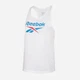 Спортивная майка женская Reebok Identity Big Logo Tank 100229640 M Белая (1200161721724) - изображение 1