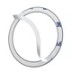 Магнитная пластина-держатель для телефона Halo Series Magnetic Metal Ring (2 шт.) Black, Baseus (PCCH000001) - изображение 5