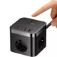 Сетевой фильтр (удлинитель) 2EU розетка+2USB+2C+кабель (1,5м) с быстрой зарядкой PowerCombo Cube 30W, Baseus (E00066400117-00) - изображение 3
