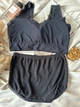 Комплект топ C/D + трусики слипы 1326 Lavolle черный one size - изображение 2