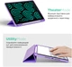 Чехол для планшета ArmorStandart Smart Fold Pen для Xiaomi Pad 7/7 Pro с креплением для стилуса Light Purple (ARM82421) - изображение 4