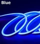 Гнучка силіконова неонова стрічка LED NEON 0740 5M Blue 12V-220V Синя - зображення 2