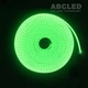 Гнучка силіконова неонова стрічка LED NEON 0764 5M Green 12V-220V Зелена - зображення 6