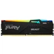 Модуль памяти для компьютера DDR5 16GB 5200 MHz Beast Black RGB Kingston Fury (ex.HyperX) (KF552C40BBA-16) - изображение 1