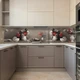 Наклейка на кухонный фартук 65 х 250 см, фотопечать с защитной ламинацией, вазы с цветами и фруктами(БП-13-fl3382) - изображение 4