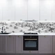Фото панель универсальная ПЭТ, Самофиксирующая 68 х 305 см (толщина 2,0 мм), серые стразы на холсте(ПЭТ3-ab1105) - изображение 7