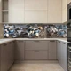 Наклейка на кухонный фартук 65 х 250 см, фотопечать с защитной ламинацией, чашка кофе с макаронсами(БП-13-ed7650) - изображение 5