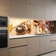 Наклейка на кухонный фартук 60 х 200 см, фотопечать с защитной ламинацией, чашка кофе c туркой(БП-11-ed8705) - изображение 6
