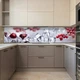 Фото панель универсальная ПЭТ, Самофиксирующая 68 х 305 см (толщина 2,0 мм), вишня с кубиками льда(ПЭТ3-ed618) - изображение 8