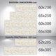 Наклейка на кухонный фартук 65 х 250 см, фотопечать с защитной ламинацией с текстурой стены (БП-s_3d1015-2)(БП-13-s_3d1015) - изображение 3