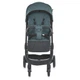 Детская коляска прогулочная синяя Bambi M 5727 FLASH Pine green, коляска-книга - изображение 7