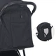 Дитяча коляска прогулянкова книжка BAMBI M 4249-2 Black Matt - зображення 7
