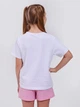 Подростковая футболка для девочки Smil 110813 146 см Белая (4824039349826) - изображение 2