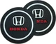 Силиконовый коврик в подстаканник с логотипом Honda комплект 2 штуки - изображение 1