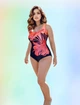 Слитный купальник Fuba 25809111 персиковый 52 (3XL) ;полнота груди 2B-3C-4D ; бедра 111-115 см - изображение 5