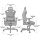 Крісло ігрове Anda Seat Kaiser 2 Size XL Black (AD12XL-07-B-PV-B01) - изображение 11