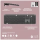 Комплект Logitech MK950 Bluetooth/Wireles UA Graphite (920-012490) - изображение 10
