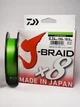 Шнур Daiwa J-Braid x8 150м 0.24мм Chartreuse - изображение 1