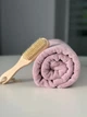 Махровий рушник Pastel пудровий 30х70 см 100% бавовна 500 г/м2 - зображення 4
