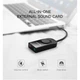 Звуковая плата Ugreen CM129 black (40964) - изображение 5