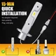 2 Светодиодные лампы H3 LED AILEO противотуманка H3 LED 12V 10A 5W - изображение 2