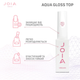 Топ для гель-лаку Aqua Gloss Top No Wipe JOIA vegan 8 мл - зображення 2
