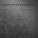 Трафарет літер, цифр і символів 10 мм - зображення 4