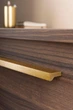 Меблева ручка VIEFE Angle 1480х11x20 чорний матовий (0077.1440.L.M2) - зображення 3