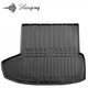 Килимок в багажник 3D TESLA Model S Plaid 2021- (задній) TPE з бортами STINGRAY - изображение 1