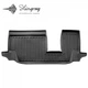 Килимок в салон на 3 ряд 3D BYD Tang 2021- 1шт TPE з бортами STINGRAY - изображение 1
