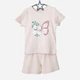 Детская летняя пижама для девочки Flamingo 314-1011 98 см Бежевая (4829960250050) - изображение 3