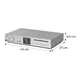 Стереоусилитель ресивера Auna HiFi CD Silver Star Internet/DAB+/FM WiFi 10036446 - изображение 4