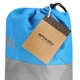 Килимок самонадувний Spokey AIR MAT 941064 185 x 55 x 3 см Сіро-блакитний (5905339410641) - зображення 7