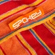 Hamak Spokey IPANEMA 928603 Brazylijski 200 x 100 cm Czerwono-żółty (5902693286035) - obraz 5