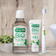 Набор GUM Bio Ополаскиватель для полости рта 300 мл + Зубная паста 75 мл (7630019905749/7630019904063) - изображение 17