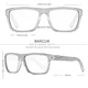 Солнцезащитные очки BARCUR Sports TR90 BC2139 Blue поляризационные для мужчин и женщин - изображение 2