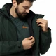 Толстовка WALDSTEIG FZ M Jack Wolfskin 1711361_6000 54 Чорний (4064993869125) - изображение 5