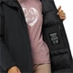 Куртка напівпальто LUISENPLATZ COAT W Jack Wolfskin 1116121_6350 34 Сірий (4064993908428) - зображення 7