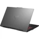 Ноутбук ASUS TUF A17 FA707NUG (FA707NUG-HX163), AMD Ryzen 7 7445HS / 17.3″ / RAM 16 ГБ / SSD 2 ТБ / NVIDIA GeForce RTX 4050 6 ГБ / Без ОС / Mecha Gray - зображення 6
