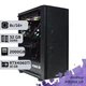 Рабочая станция PowerUp Desktop #497 Ryzen 7 9700х/32 GB/SSD 2TB/GeForce RTX 4060Ti 16GB для 3D моделирования видеомонтажа рендеринга для инженеров и архитекторов - изображение 1