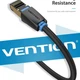 Патч-корд Vention CAT 8 SSTP Ethernet, 10 m, Black, rj-45 - rj-45, 8 жил (IKABL) - изображение 8