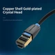 Патч-корд Vention CAT 8 SSTP Ethernet, 10 m, Black, rj-45 - rj-45, 8 жил (IKABL) - изображение 10